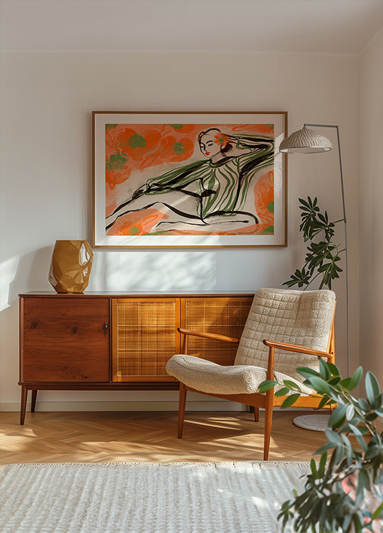 Floral Serenity Plakat