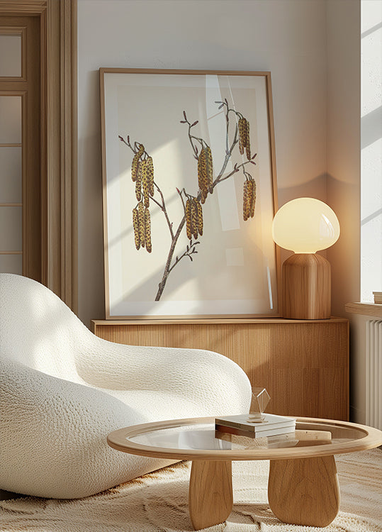 Hazel Alder (alnus Regosa) From North American Wildflowers (1925) By Mary Vaux Walcott. Plakat