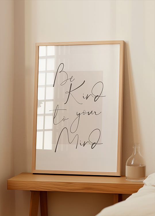 Bekindtoyourmind 4 Plakat