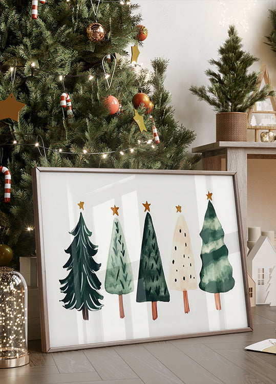 Whimsical Pines Plakat