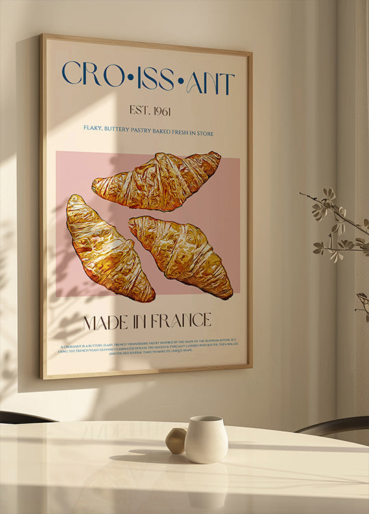 Flaky French Delight  Plakat