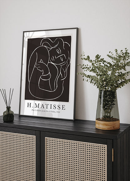 H. Matisse Pasiphae Plate 2 Plakat