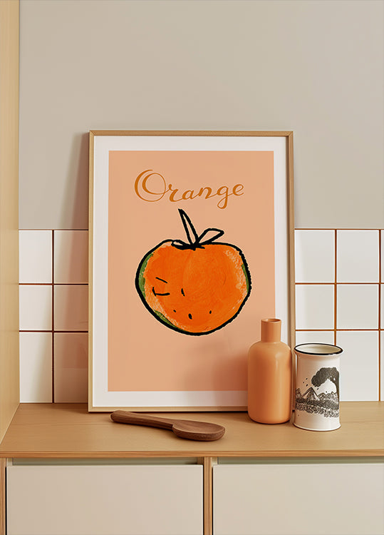 Sunny Citrus Bliss Plakat