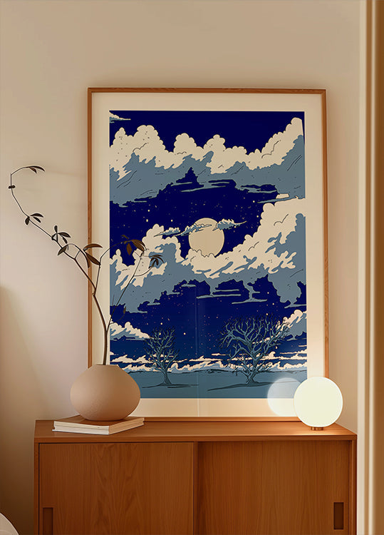 Sky and Stars Plakat