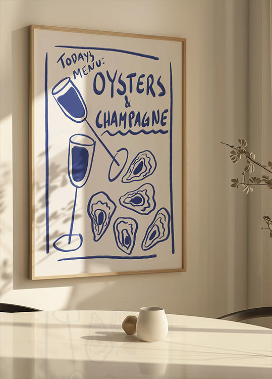 Today&#039;s Menu Delight Plakat