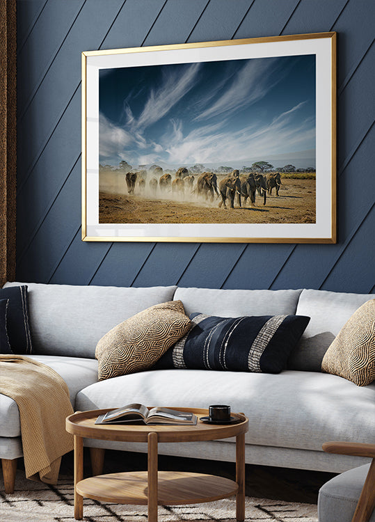 A very long thinking Plakat