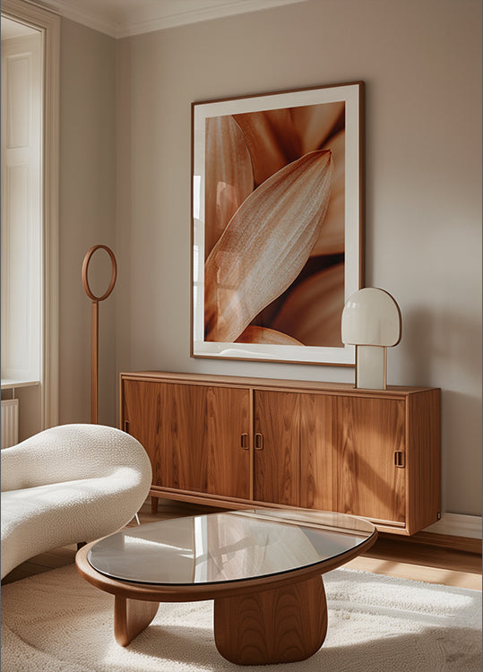 Amber Petal Elegance