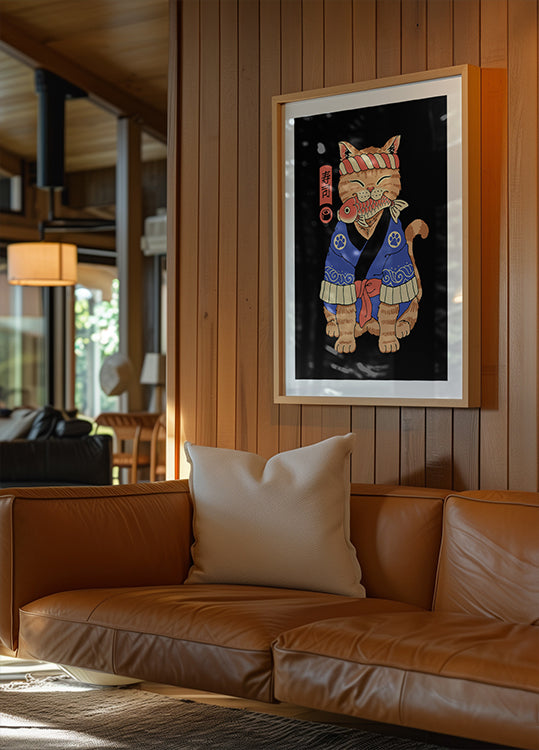 Sushi Meowster Plakat