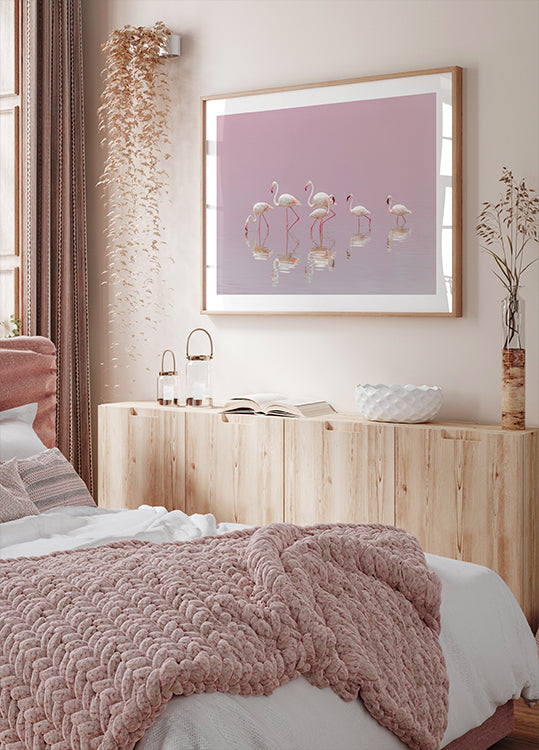 Flamingos Plakat