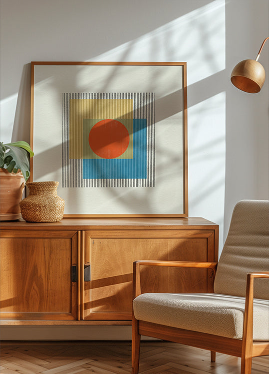 Geometric Harmony Plakat