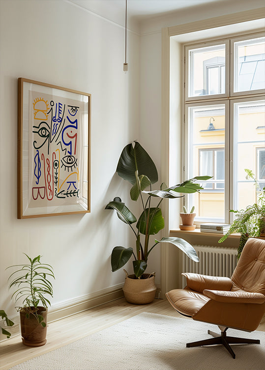 Mystical Symbols Plakat