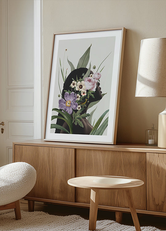 Purple flower Plakat