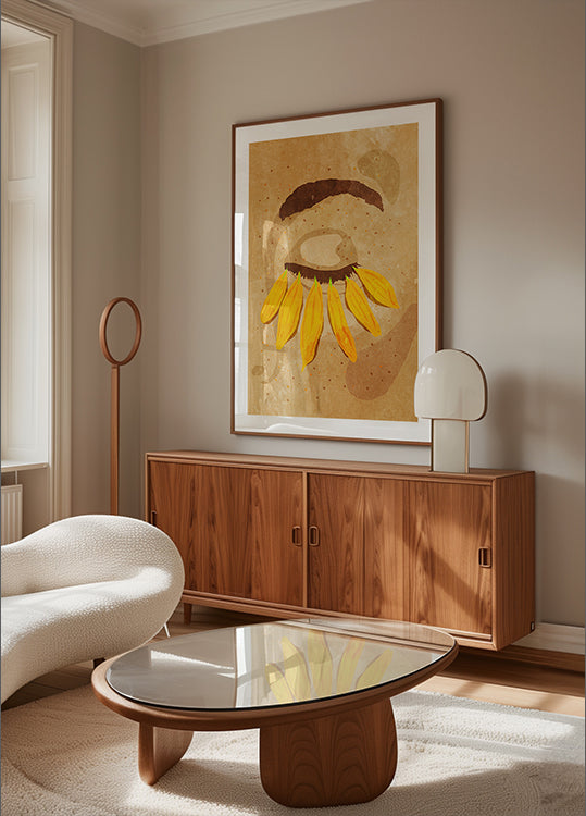 Flower power eye lashes Plakat