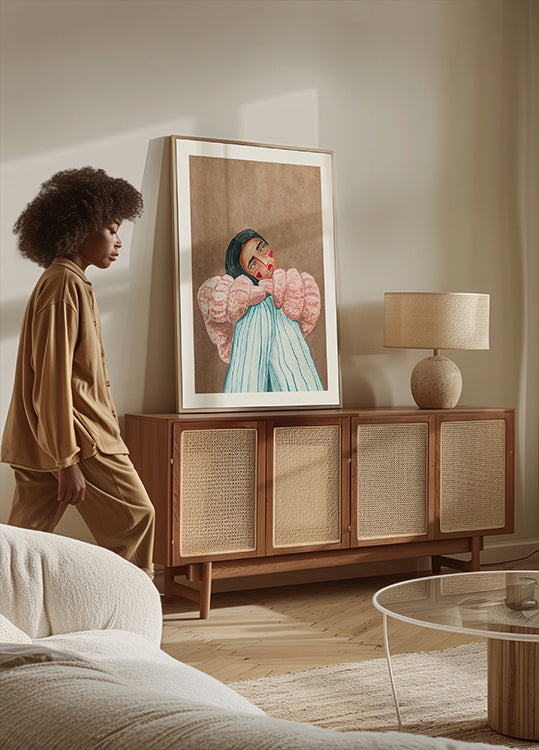 Dreaming girl Plakat