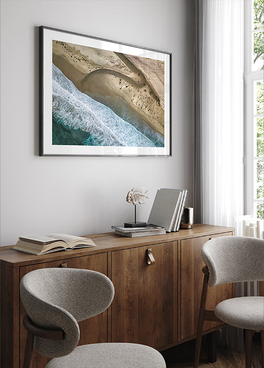 Big Sur Aerial Plakat