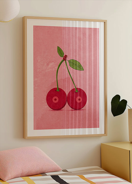 Cherry Boobs Plakat