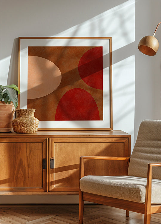 Autumn Mid Century Earthy 24 Plakater