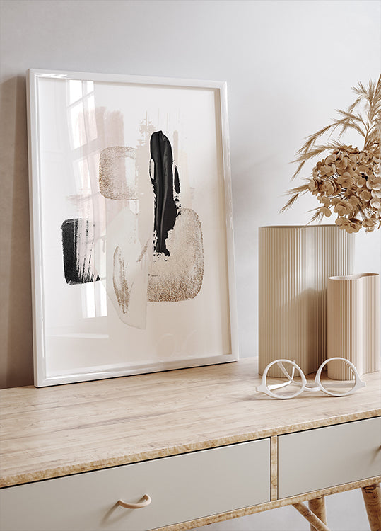 Brush Strokes-1 Plakat