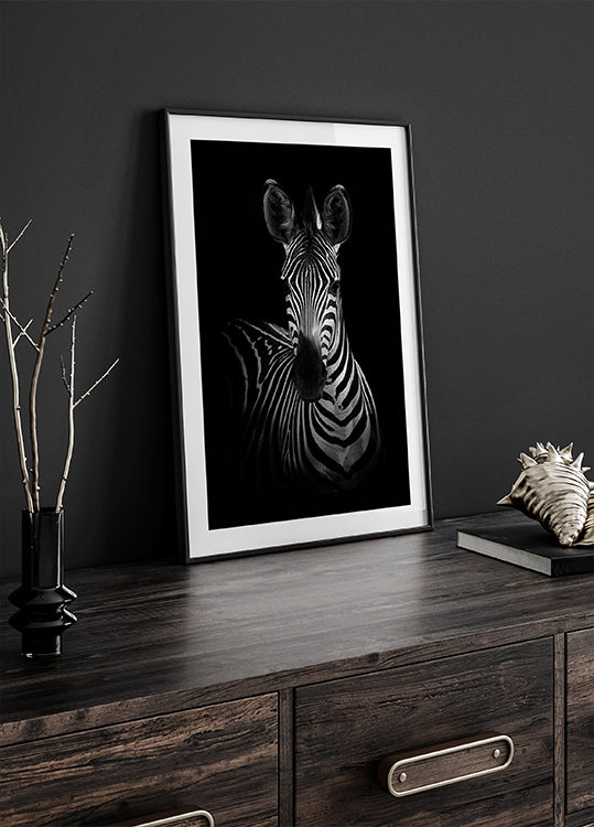 The Zebra Plakat