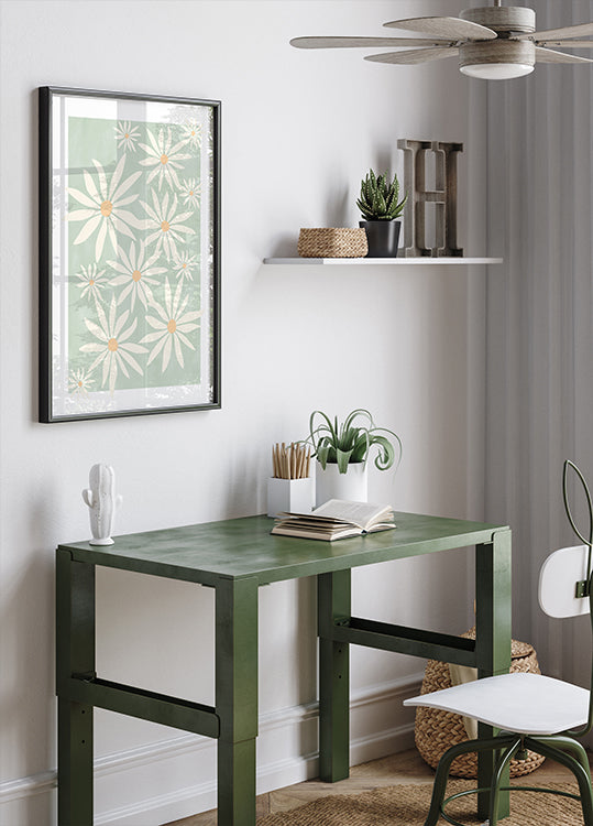 Petals on Sage Plakat