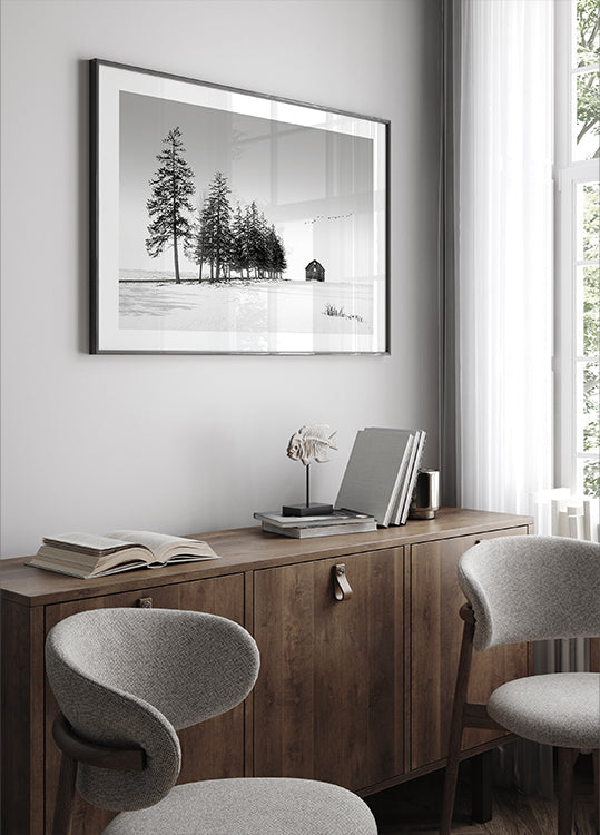 A Sunny Winter Day Plakat