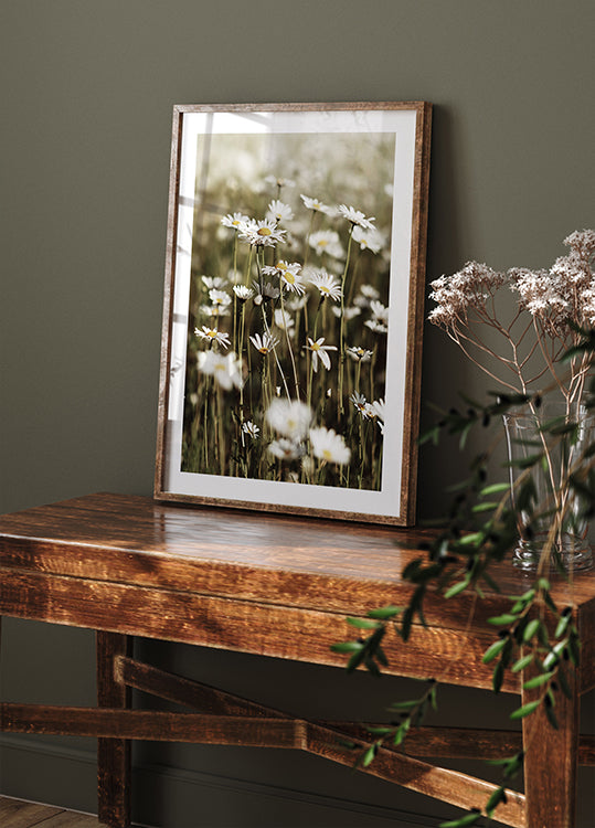 Field Of Daisies Plakat