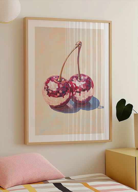 Disco Cherries Plakat