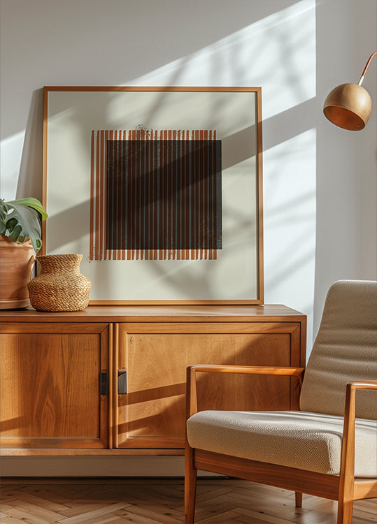 Striped Enigma Plakat