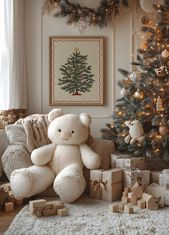 Christmas tree Plakat