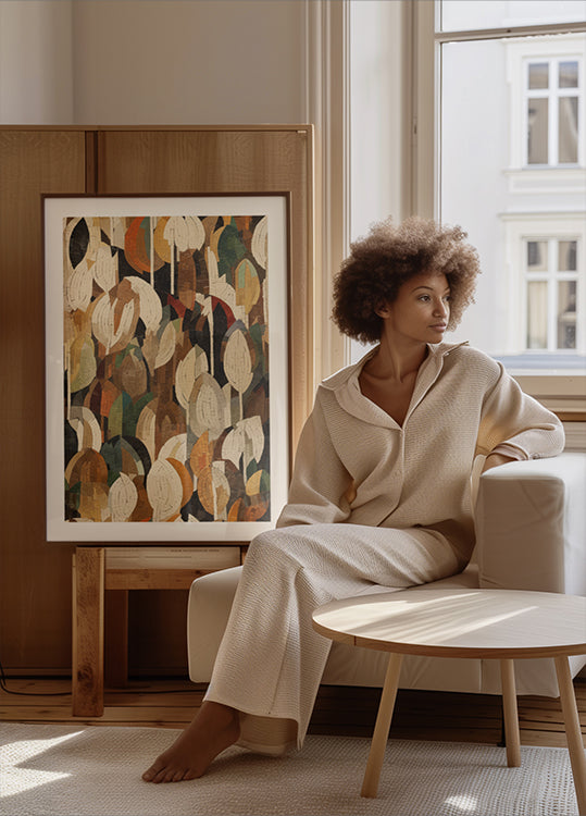 Mosaic Forest Vibrance Plakat