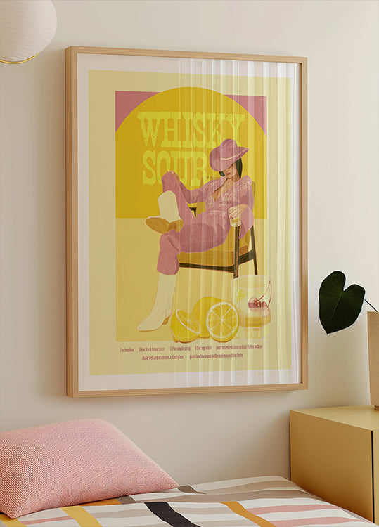 Jlr Whiskysour Pink Copy Plakat