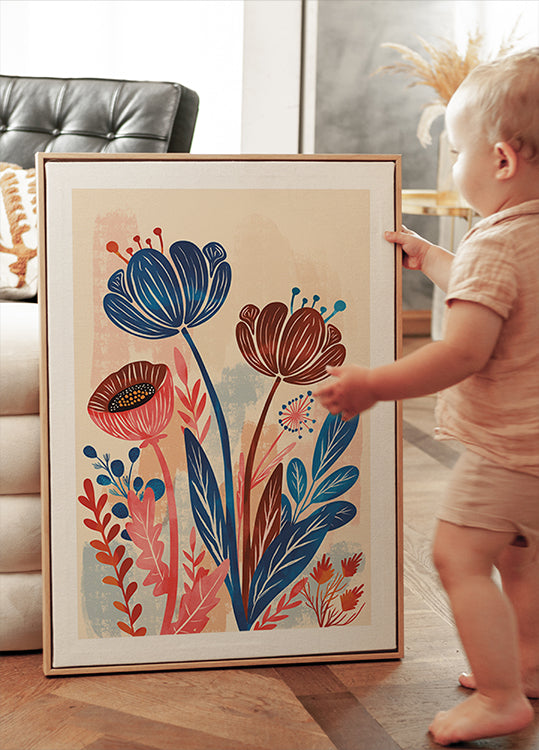 Fabulous Flowers Plakat