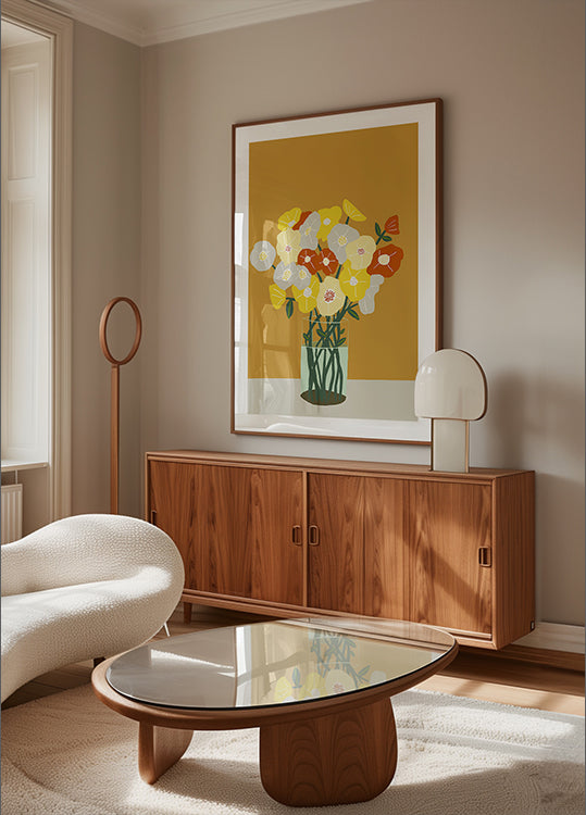 Vase of Flowers Plakat