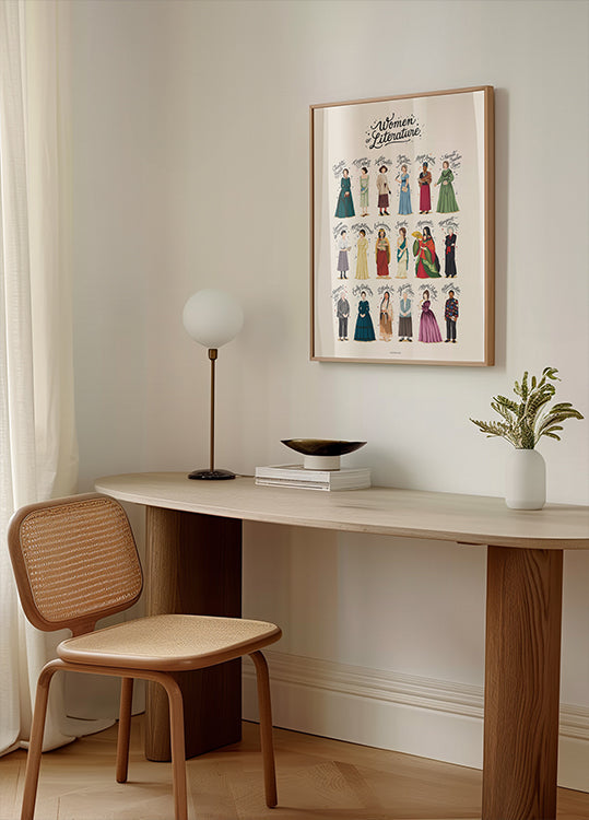 Women of Literature Plakat