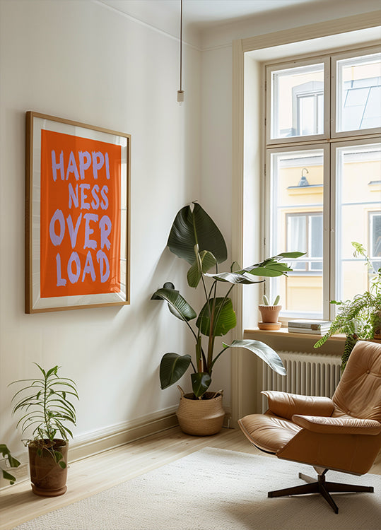 Happiness overload Plakat