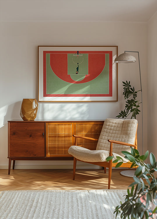 Shadow basketball Plakat