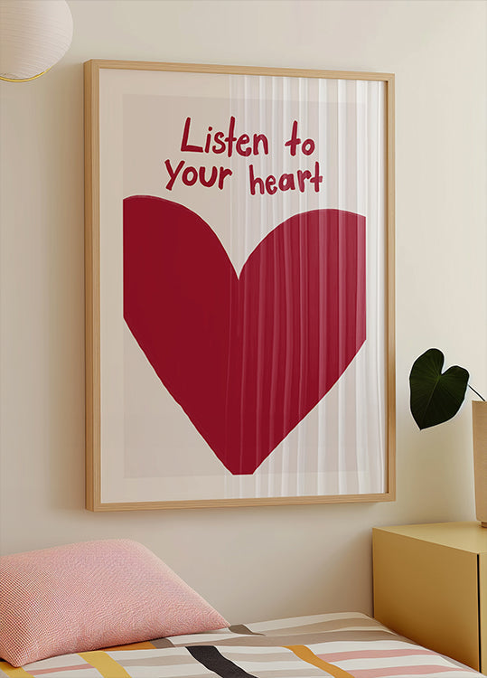 Heart&#039;s Whisper Plakat