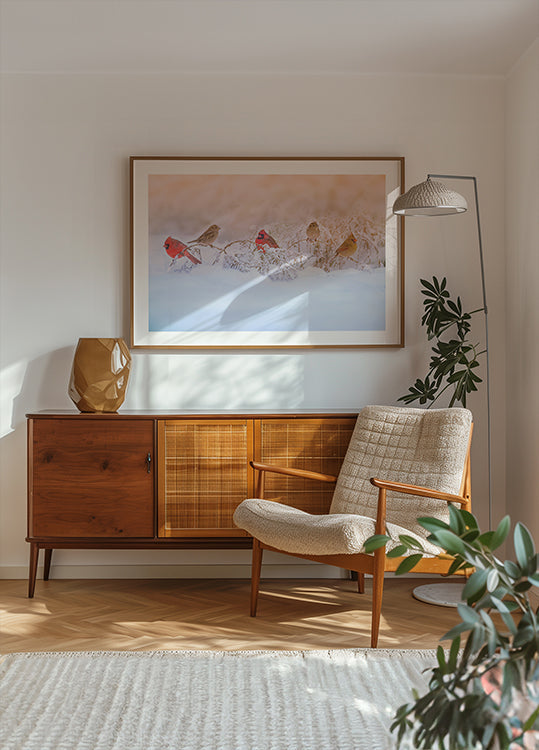 Snowy Morning  Party Plakat