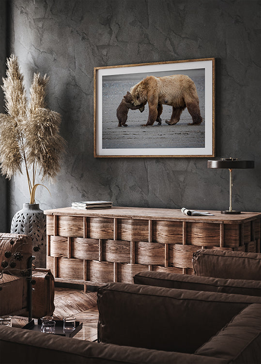 A Little Bear Hug Plakat