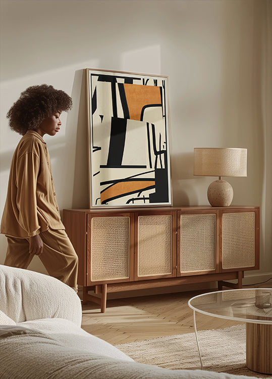 Modern Abstract Art 65 Plakat