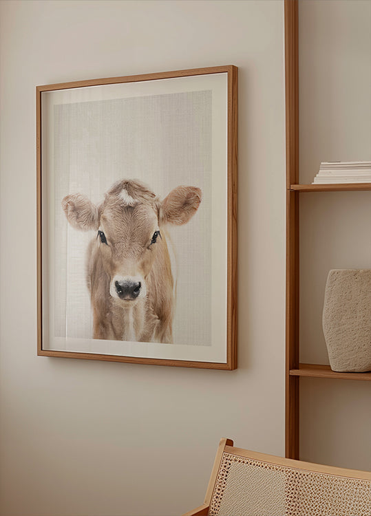 Peekaboo Baby Cow  Plakat