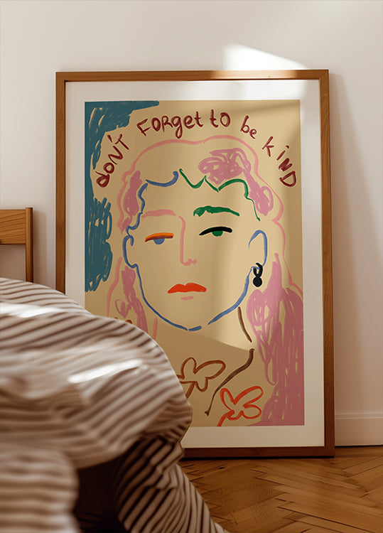 Don’t forget to be kind