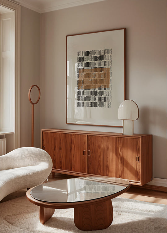 Pattern in Contrast Plakat