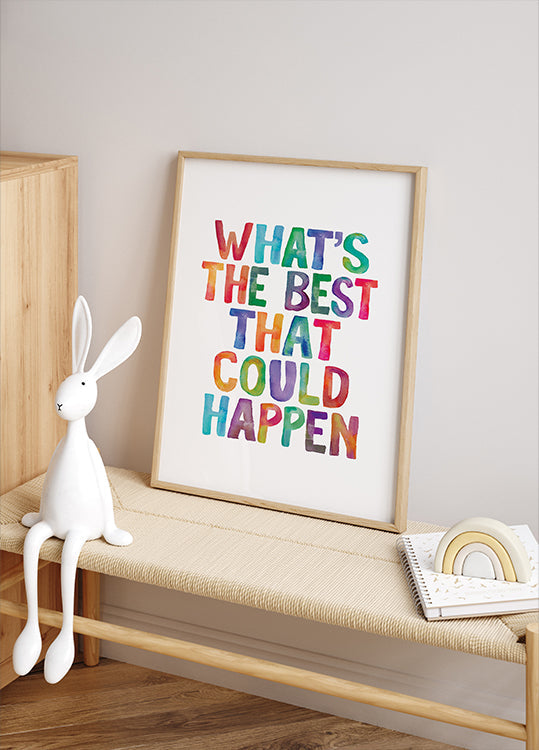 What's the Best That Could Happen Copy Plakat