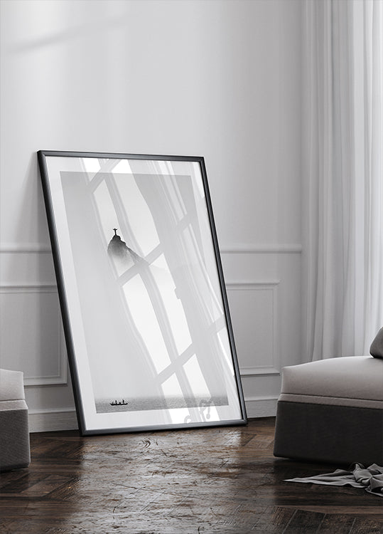 Cristo in the mist Plakat