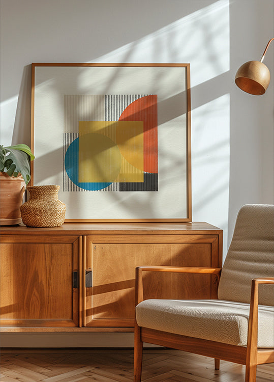 Geometric Harmony Plakat