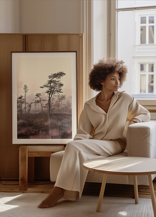 Sculpturel trees Plakat