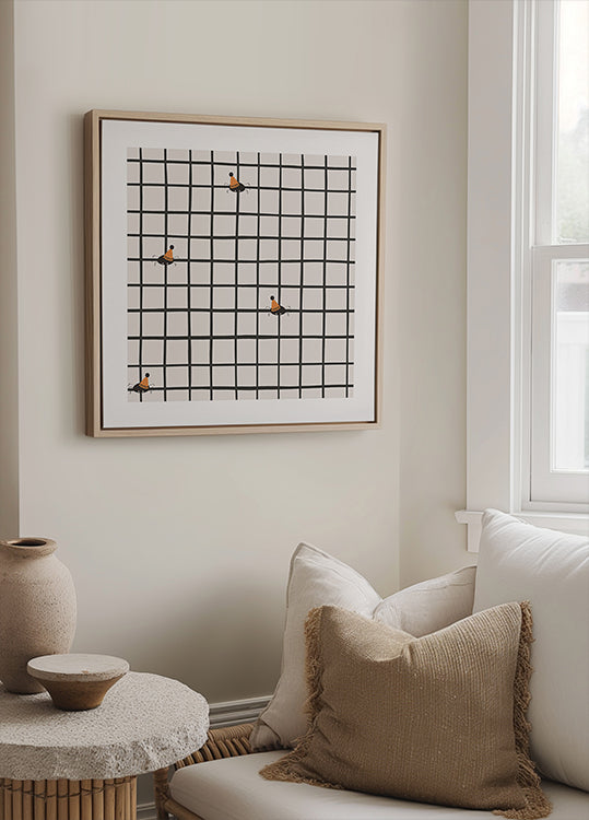 Speckled Spiders Plakat