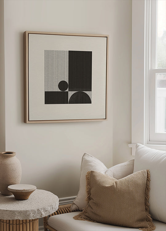 Geometric Harmony Plakat