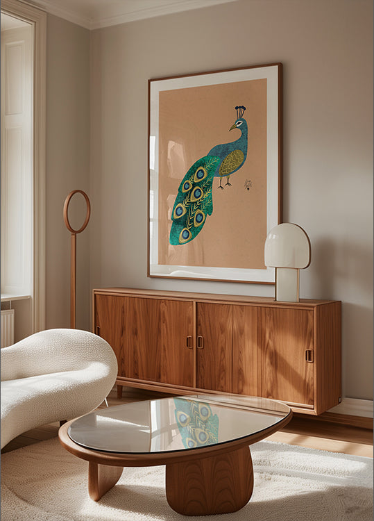 Peacock Erum Khalili.png Plakat